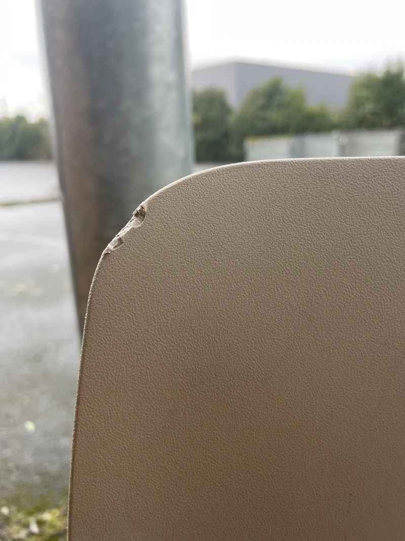 Chaise en polypropylene beige First Modèle d'exposition - Magis