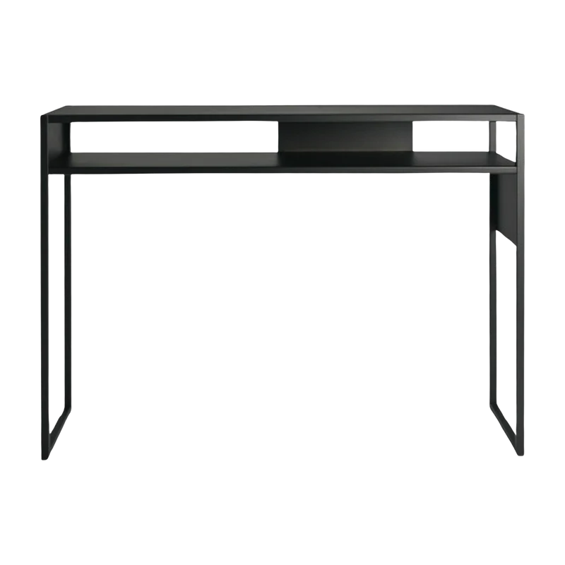 Console 120 cm en métal noir Arlequin Modèle d'exposition - Resistub