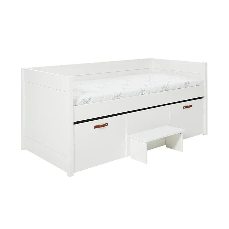 Lifetime Kidsrooms Tagesbett mit 2 Schubladen und Stufe 90 cm - Cool Kids