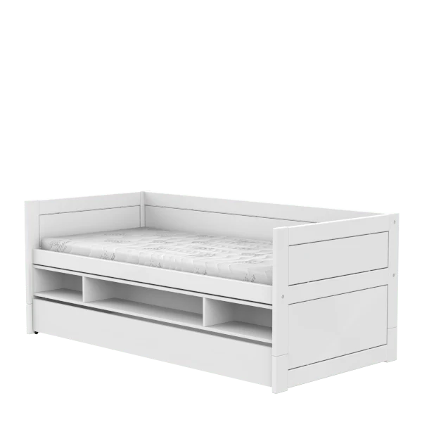 Lifetime Kidsrooms Tagesbett mit Stauraum und Bettschublade - Original Weiss