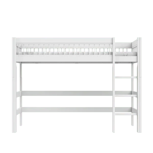 Lifetime Kidsrooms Hochbett mit Leiter 152 cm - Breeze Weiss