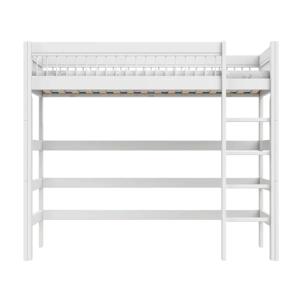 Lifetime Kidsrooms Hochbett mit Leiter 177 cm - Breeze Weiss