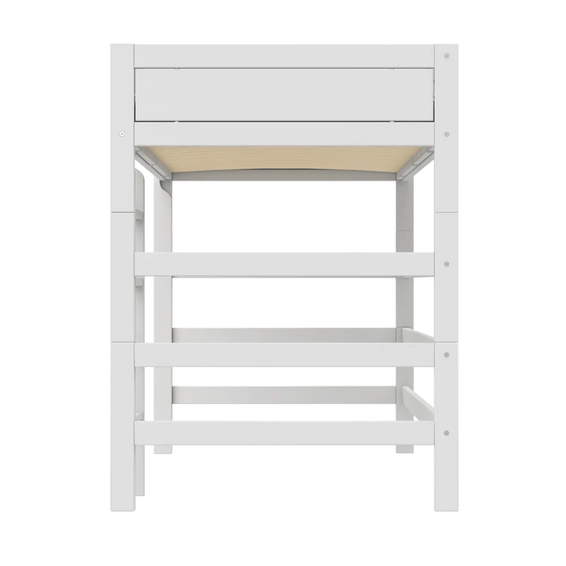 Lifetime Kidsrooms Hochbett 120 mit Leiter - 177 cm Whitewash