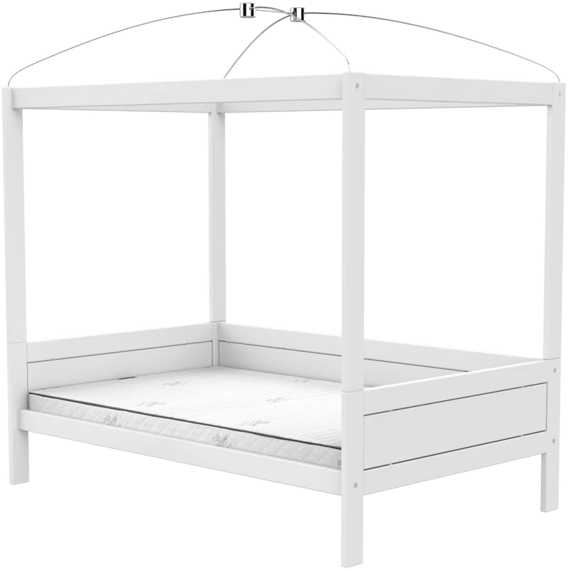 Lifetime Kidsrooms Himmelbett 120 Whitewash