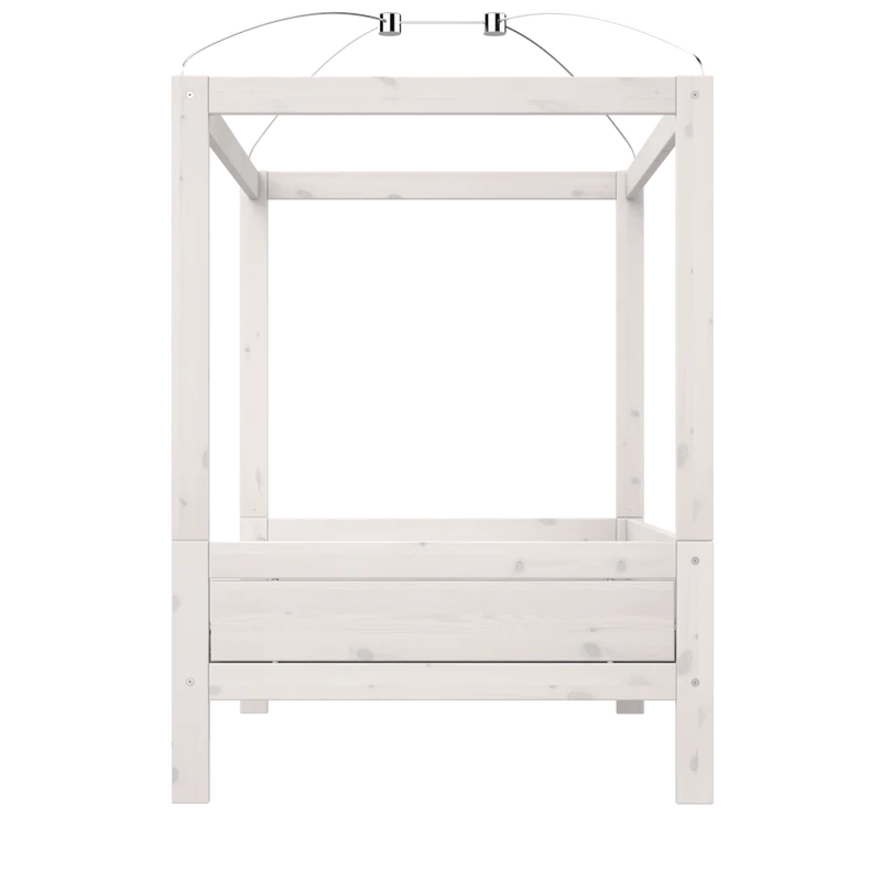 Lifetime Kidsrooms Himmelbett 120 Whitewash