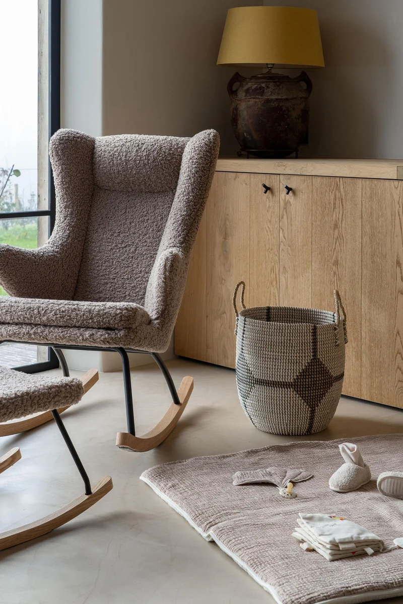 Quax Schaukelstuhl De Luxe Stone