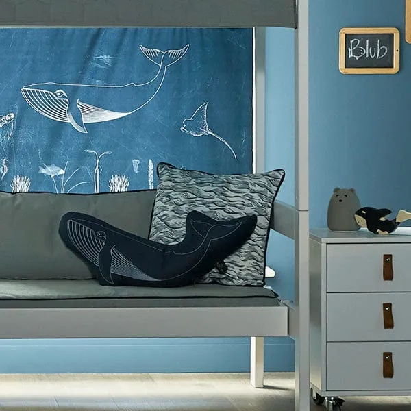 Lifetime Kidsrooms Quadratisches Kissen - Ocean Life