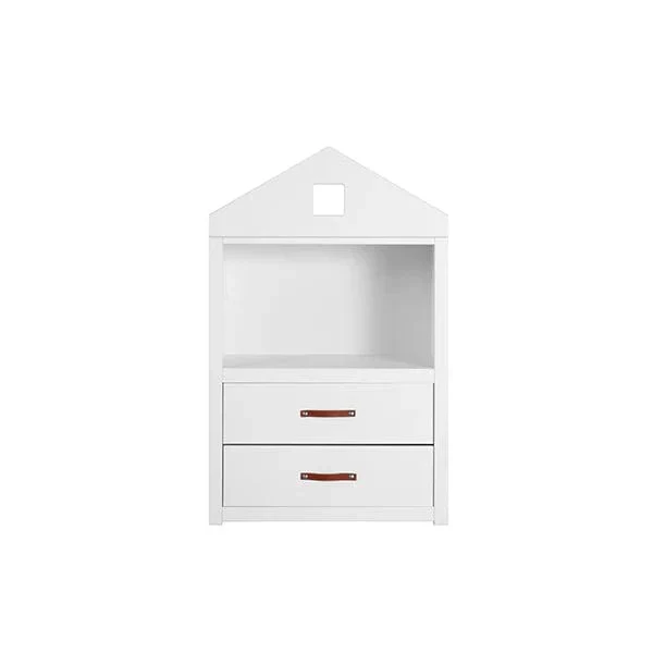Lifetime Kidsrooms Hausgiebelfront für Regal Weiss