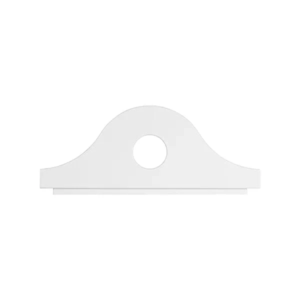 Lifetime Kidsrooms Glockengiebelfront für Regal Weiss