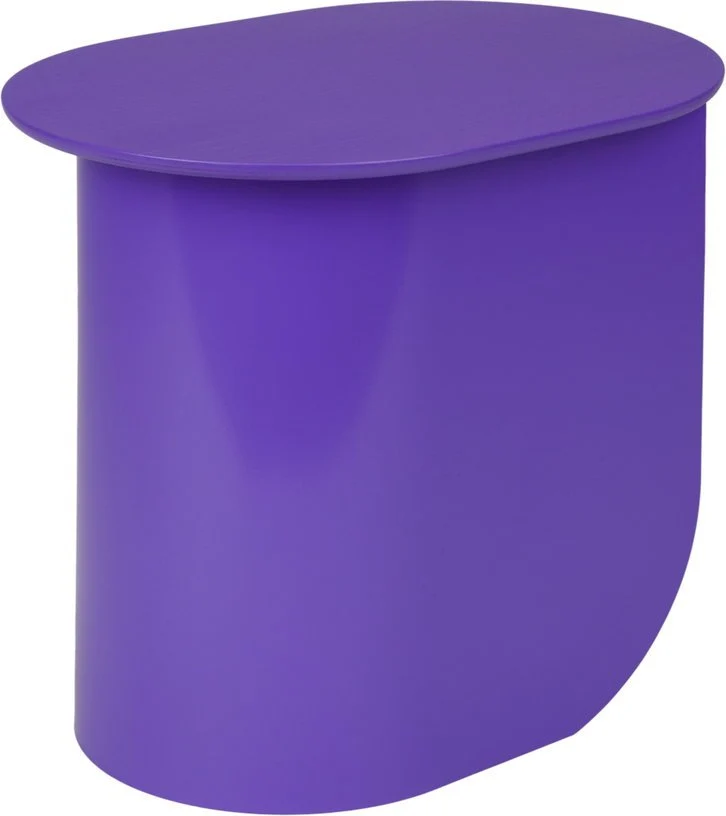Table d'appoint en bois de hêtre violet 32x44x40cm Plateau - Fest Amsterdam
