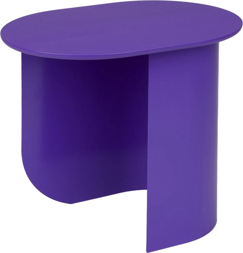 Table d'appoint en bois de hêtre violet 32x44x40cm Plateau - Fest Amsterdam
