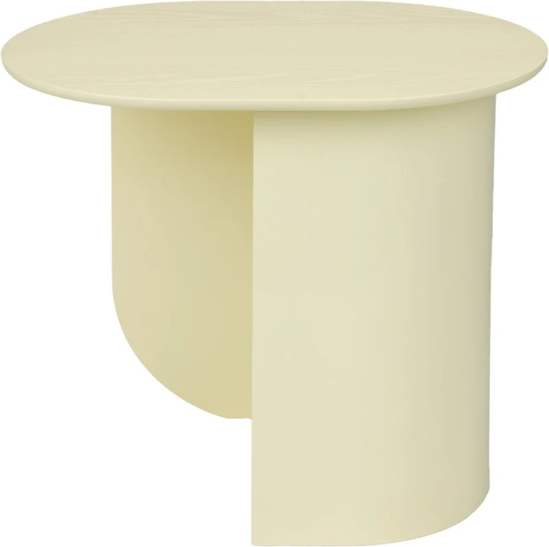 Table d'appoint en bois de hêtre jaune clair 32x44x40cm Plateau - Fest Amsterdam