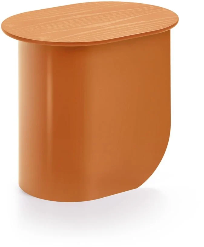 Table d'appoint en bois de hêtre caramel 32x44x40cm Plateau - Fest Amsterdam