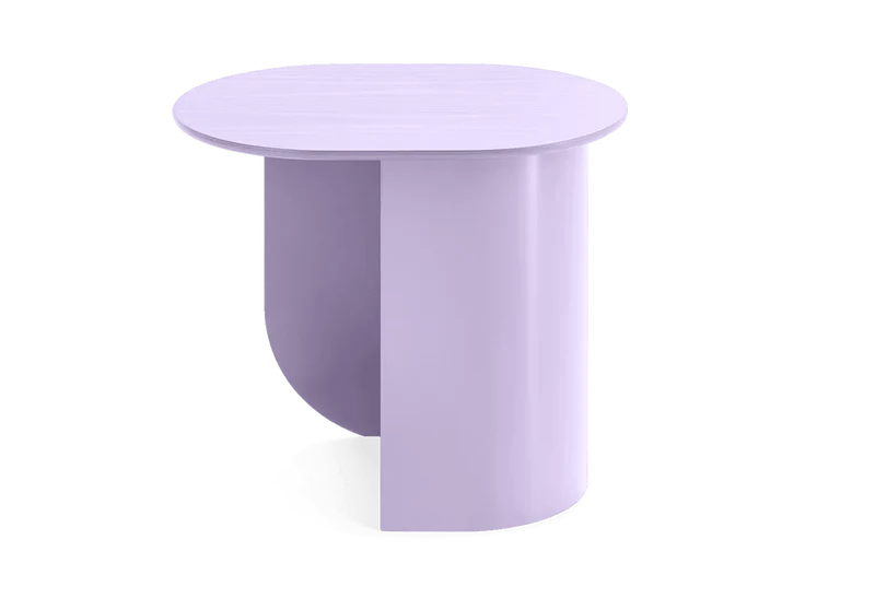 Table d'appoint en bois de hêtre violet lilas 32x44x40cm Plateau - Fest Amsterdam
