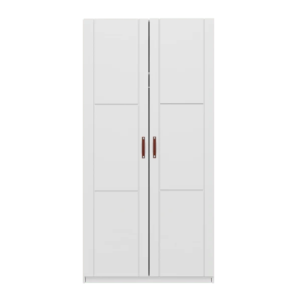 Lifetime Kidsrooms Kleiderschrank mit Kleiderstange - 100 cm Weiss