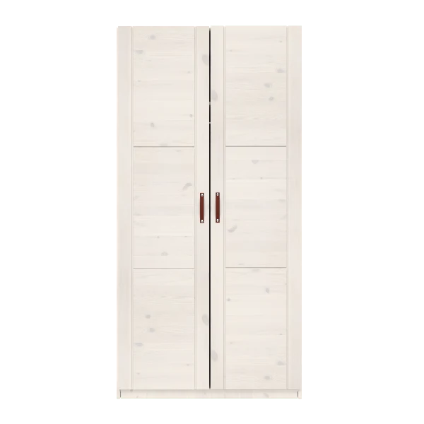 Lifetime Kidsrooms Kleiderschrank mit Kleiderstange - 100 cm Weiss
