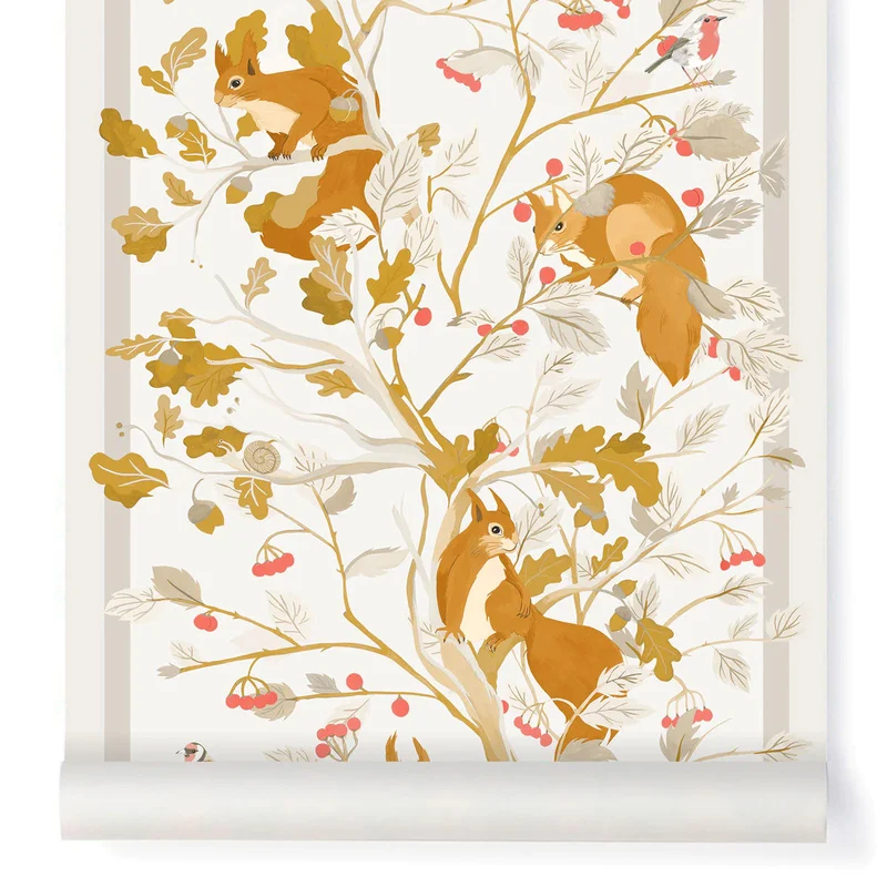 Little Cabari Tapete CASSE-NOISSETTE Gold