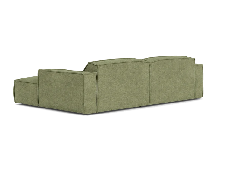 Canapé d'angle gauche en tissu vert clair 252x71x163 cm Edge - Fest Amsterdam
