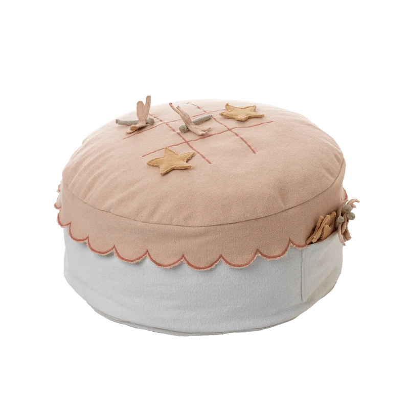 Lifetime Kidsrooms Tic-Tac-Toe Pouf - Fairy Theatre