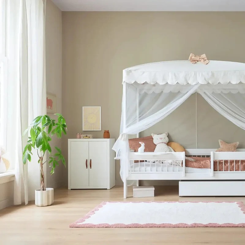 Lifetime Kidsrooms Himmelbett - Breeze Weiss