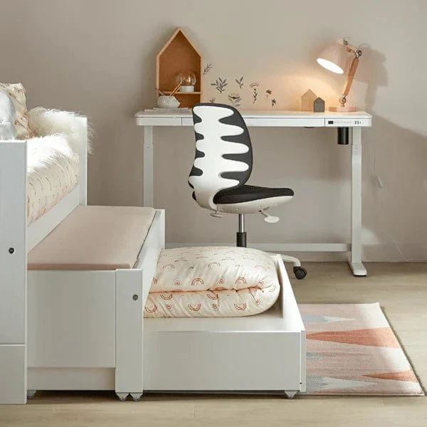 Lifetime Kidsrooms Tagesbett mit Gästebett und Bettschublade – Breeze Weiss