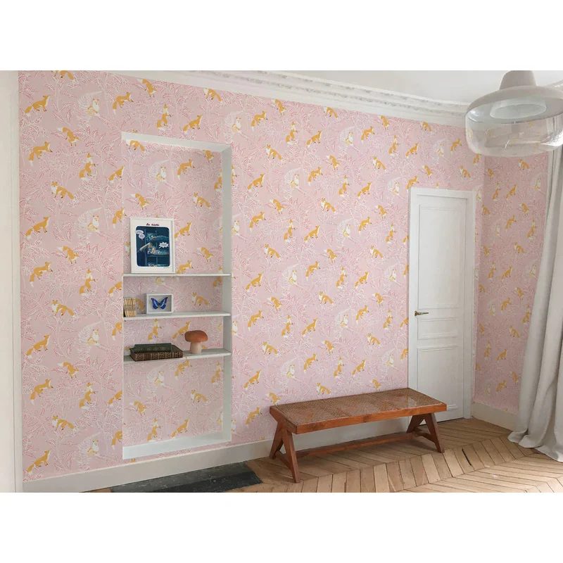Little Cabari Tapete KITSUNE Rosa