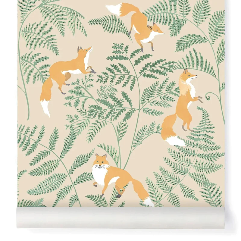 Little Cabari Tapete KITSUNE Beige