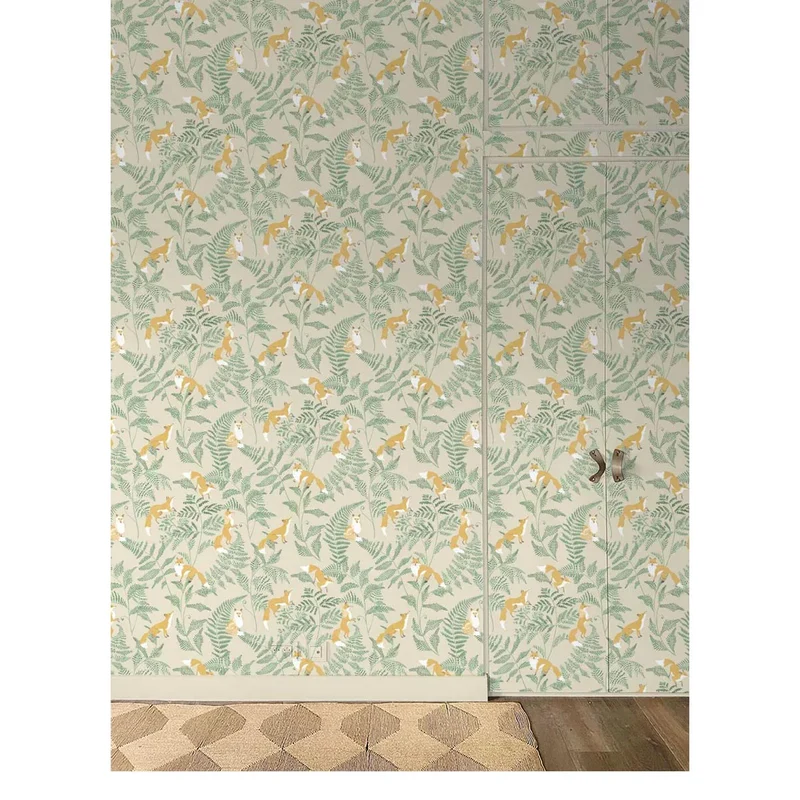 Little Cabari Tapete KITSUNE Beige