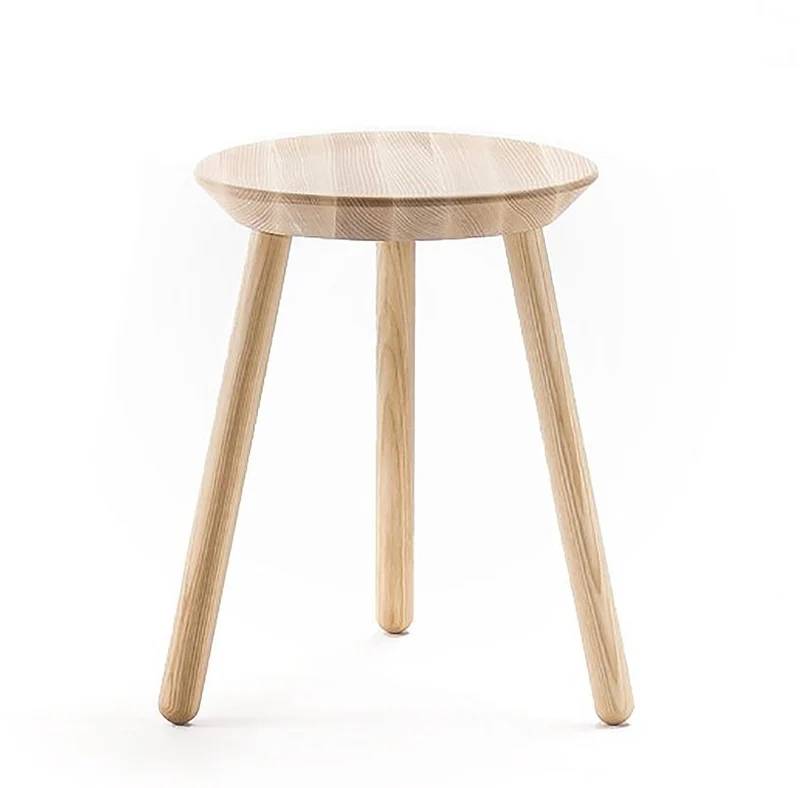 Tabouret en bois naturel Naïve - Emko