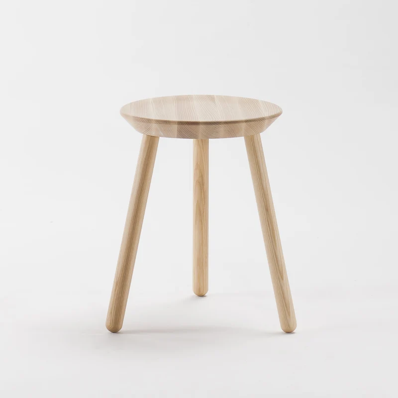 Tabouret en bois naturel Naïve - Emko