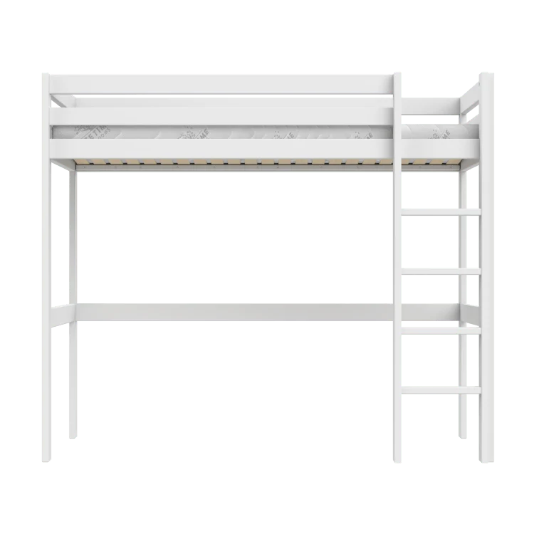 Lifetime Kidsrooms Hochbett 177 cm - Elements Weiss