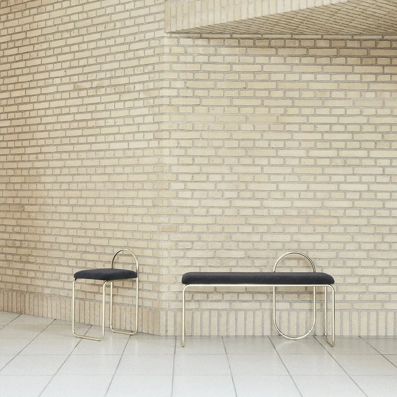 Chaise anthracite H68 cm Angui - AYTM