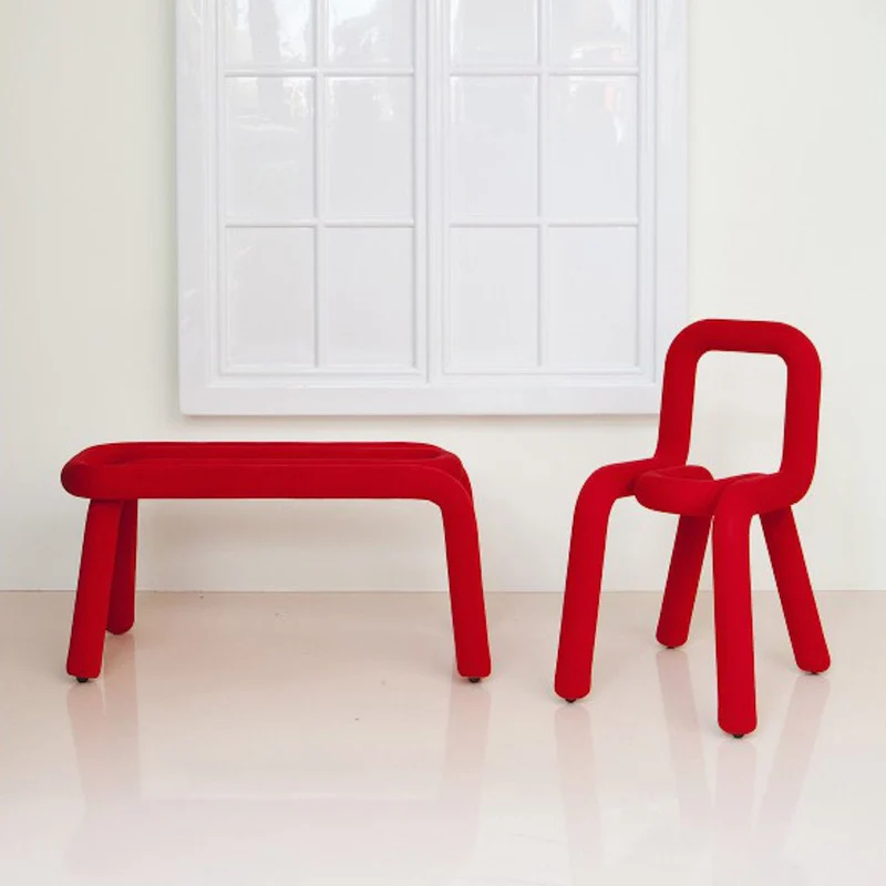 Chaise Bold Bleu - Moustache