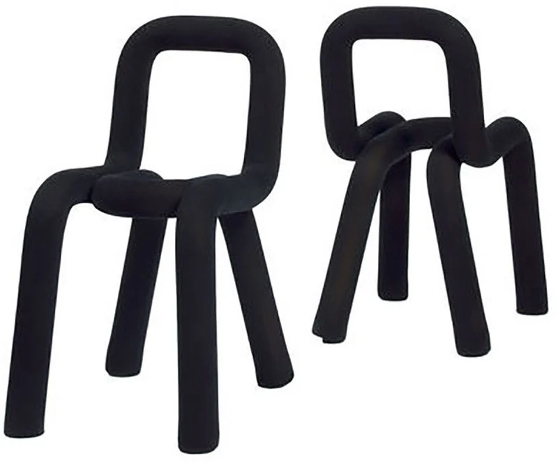 Chaise Bold Noir - Moustache