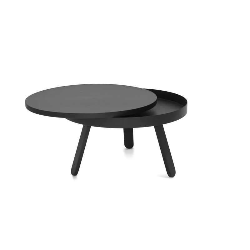 Table basse noire 62 cm Batea - Woodendot