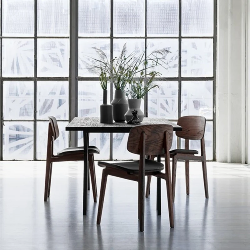 Chaise en chêne naturel NY11 - Norr11