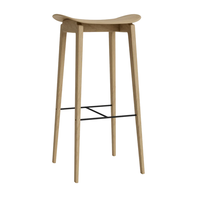 Tabouret de bar en chêne naturel 75 cm NY11 - Norr11