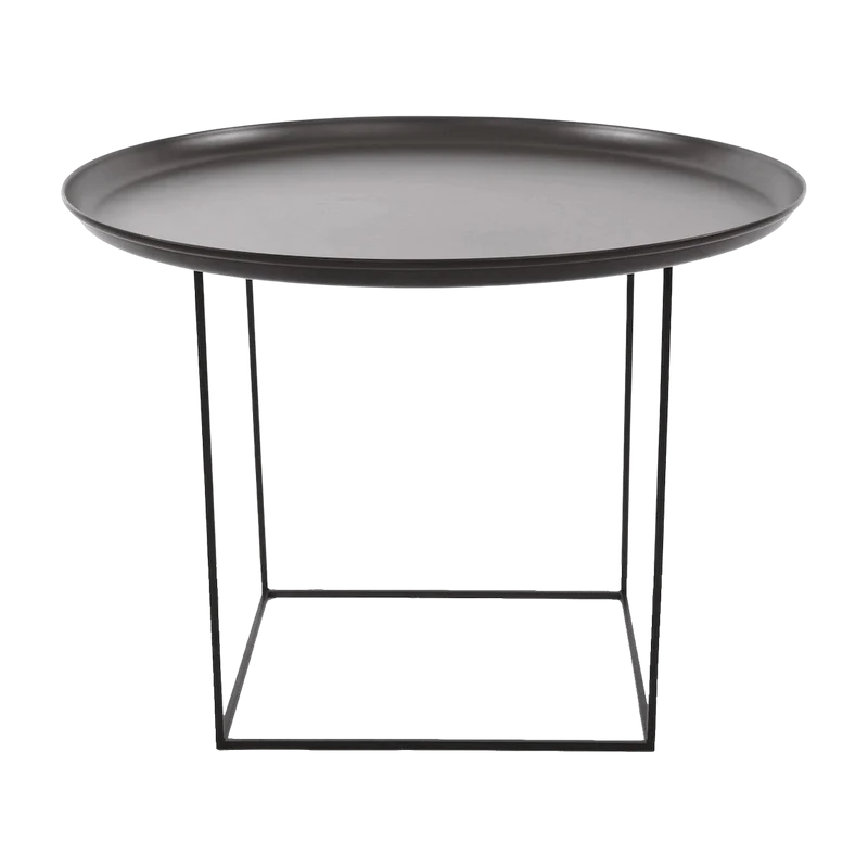 Table basse noire 70 cm Duke - Norr11