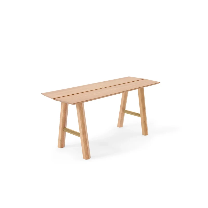 Table en chêne et pieds chêne SAVIA - Woodendot
