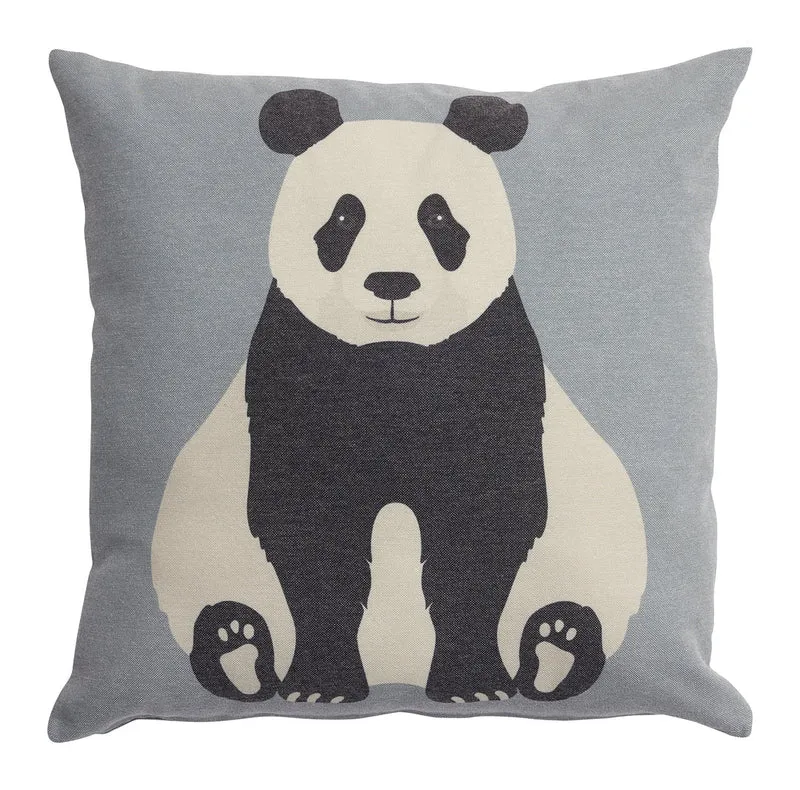 Lifetime Kidsrooms Quadratisches Kissen - Panda Paradise
