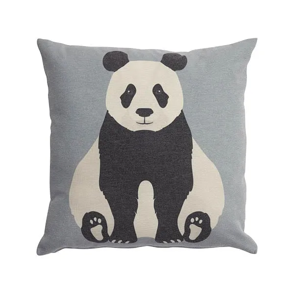 Lifetime Kidsrooms Quadratisches Kissen - Panda Paradise