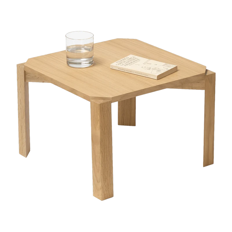 Table d'appoint en chêne empilable MMS - Mobles 114