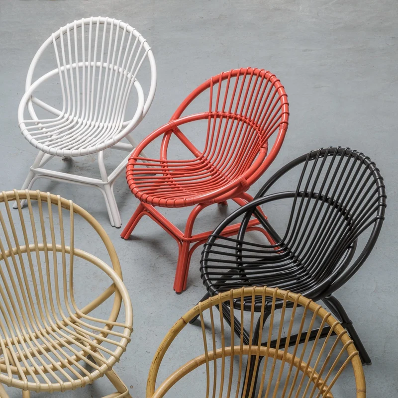 Fauteuil en rotin Brigitte - KOK