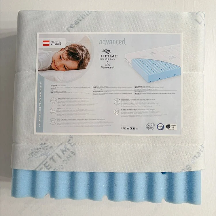 Lifetime Kidsrooms Hochelastische Kaltschaummatratze – ADVANCED