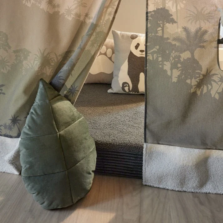 Lifetime Kidsrooms Luxus Matratzenbezug aus Teddy Stoff Choco