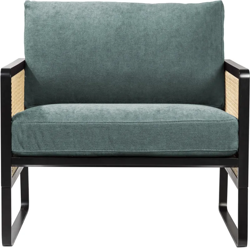 Fauteuil bleu Cannage - RED Edition