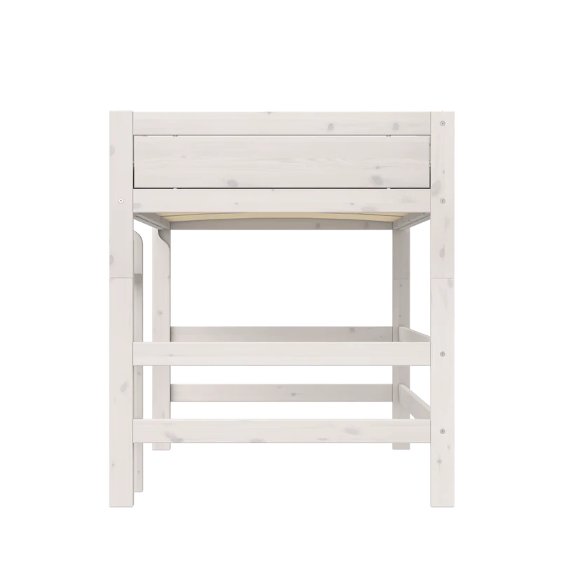 Lifetime Kidsrooms Hochbett 120 mit Leiter - 152 cm Whitewash