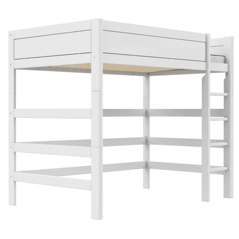 Lifetime Kidsrooms Hochbett 120 mit Leiter - 177 cm Weiss