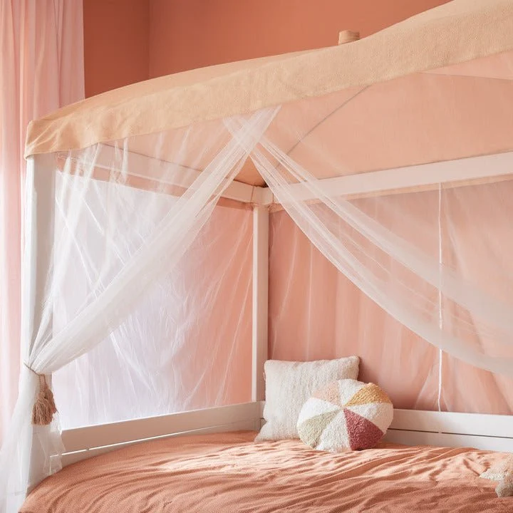 Lifetime Kidsrooms Himmelbett 120 Weiss