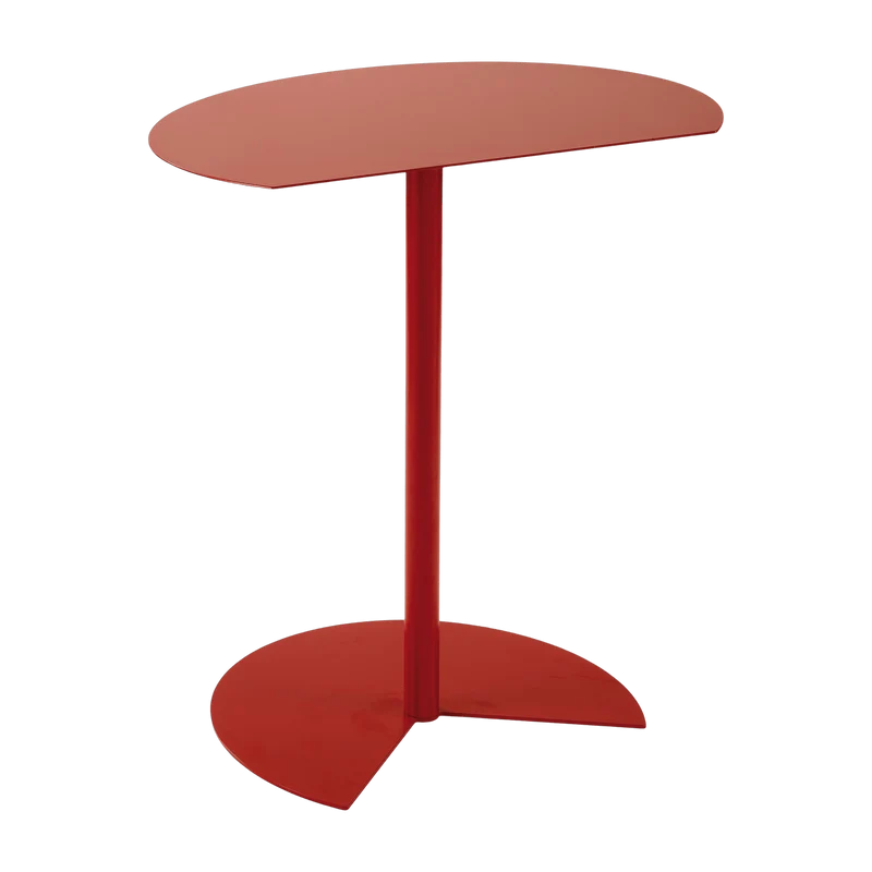 Table d'appoint rouge Way Bistro - Meme Design